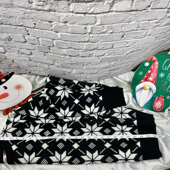 Snowflake Winter Grannycore Vintage 1980s Sweater - HEIDI size M - Picture 6 of 9